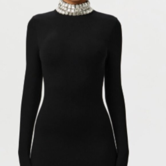 Butter Rhinestone Contour Mini Dress × 1 - Picture 2 of 4